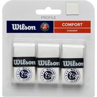 Wilson SURGRIPS WILSON ROLAND GARROS Blanc