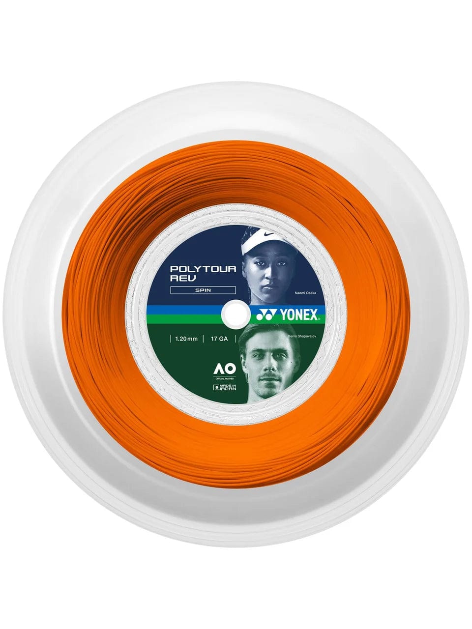 Yonex Bobine Yonex Poly Tour REV 1,20 mm - 200 m 1.25