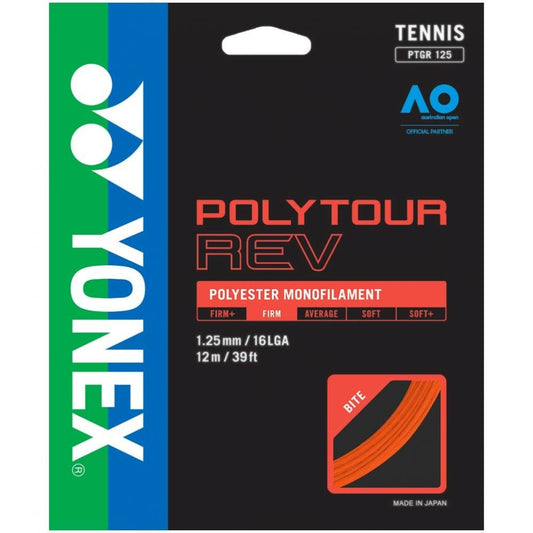 Yonex Cordage Yonex Polytour Rev - 12m orange / 1.25 / Monofilament