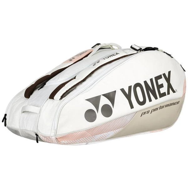 Yonex SAC YONEX THERMOBAG 10 RAQUETTES SAND BEIGE white