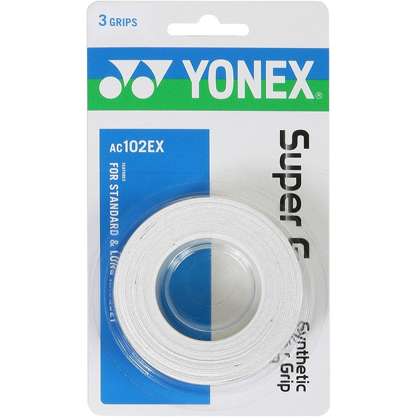Yonex YONEX SURGRIP AC102 (Pack x3) white