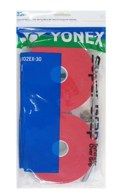 Yonex SURGRIPS YONEX WET SUPER GRAP (x30) Rouge